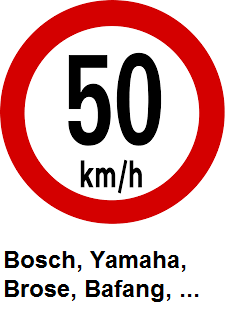 Zvýšení rychlosti elektrokola