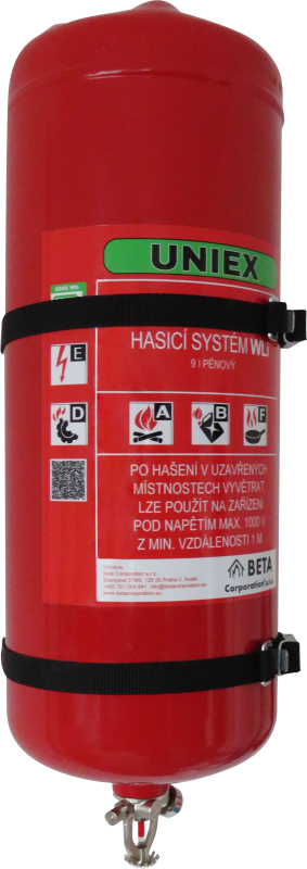 Lokales Schaumfeuerlöschsystem 9L UNIEX LPHSWLI9