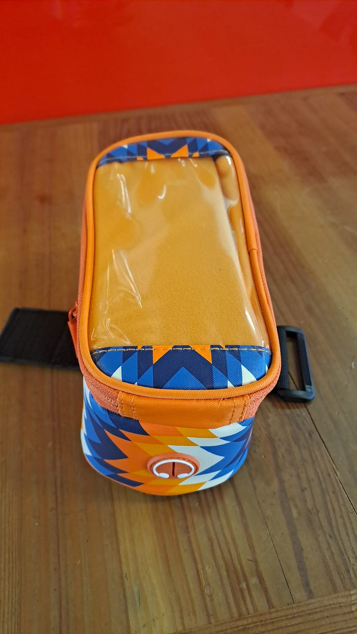 Pouzdro Roswheel pro mobilní telefon na kolo oranžová - výprodej