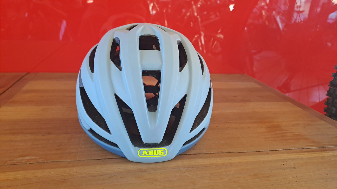 abus fahrradhelm 52-58 Cyklistische Helme ABUS Stormchaser Hellgrau M (52