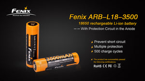 Dobíjecí baterie Fenix 18650 3500 mAh (Li-Ion)